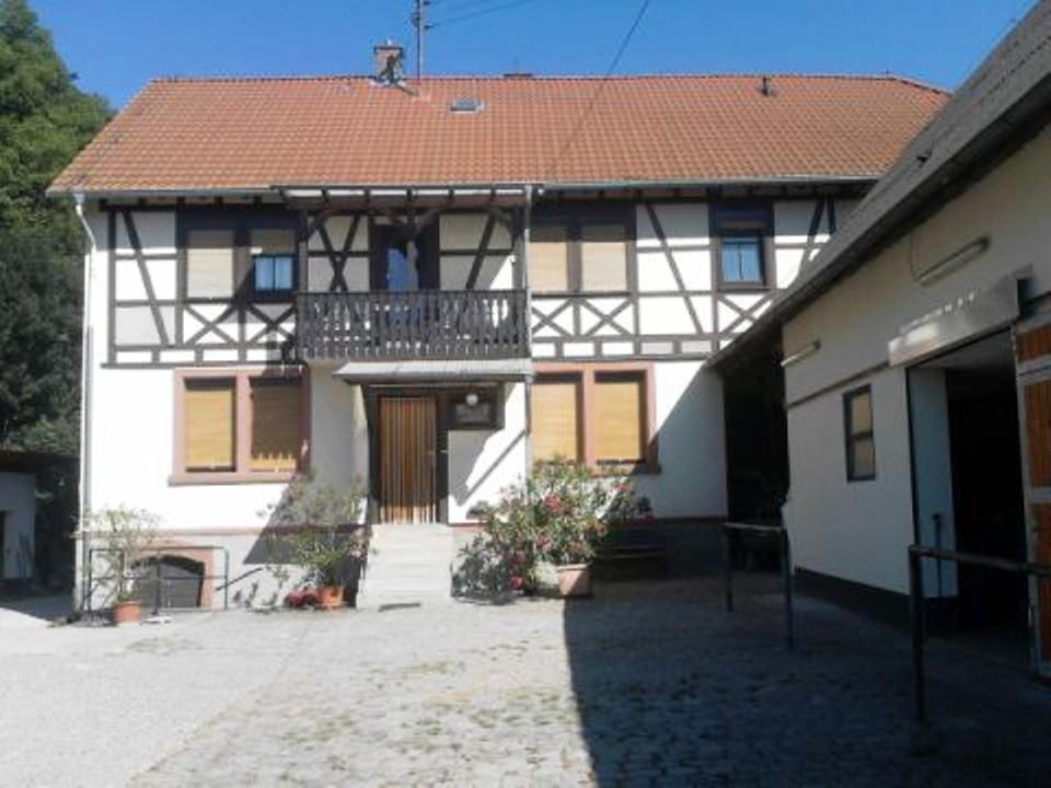 Villa Pferdehof Und Wanderreitstation Doersam Mörlenbach Esterno foto